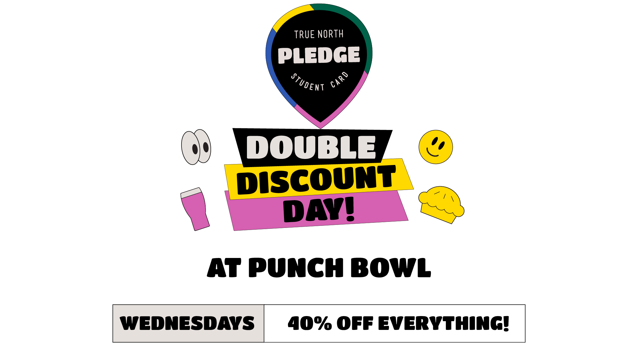 Pledge double discount