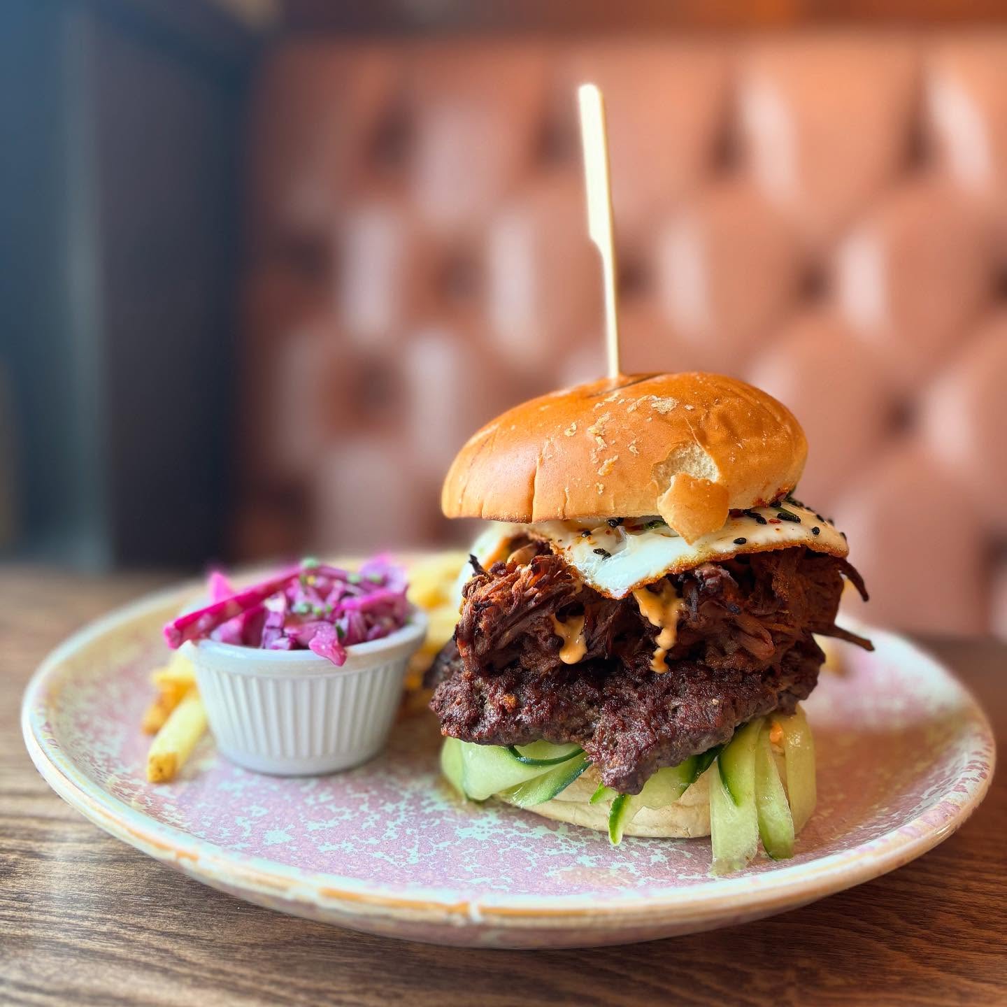 Punch Bowl burger offer