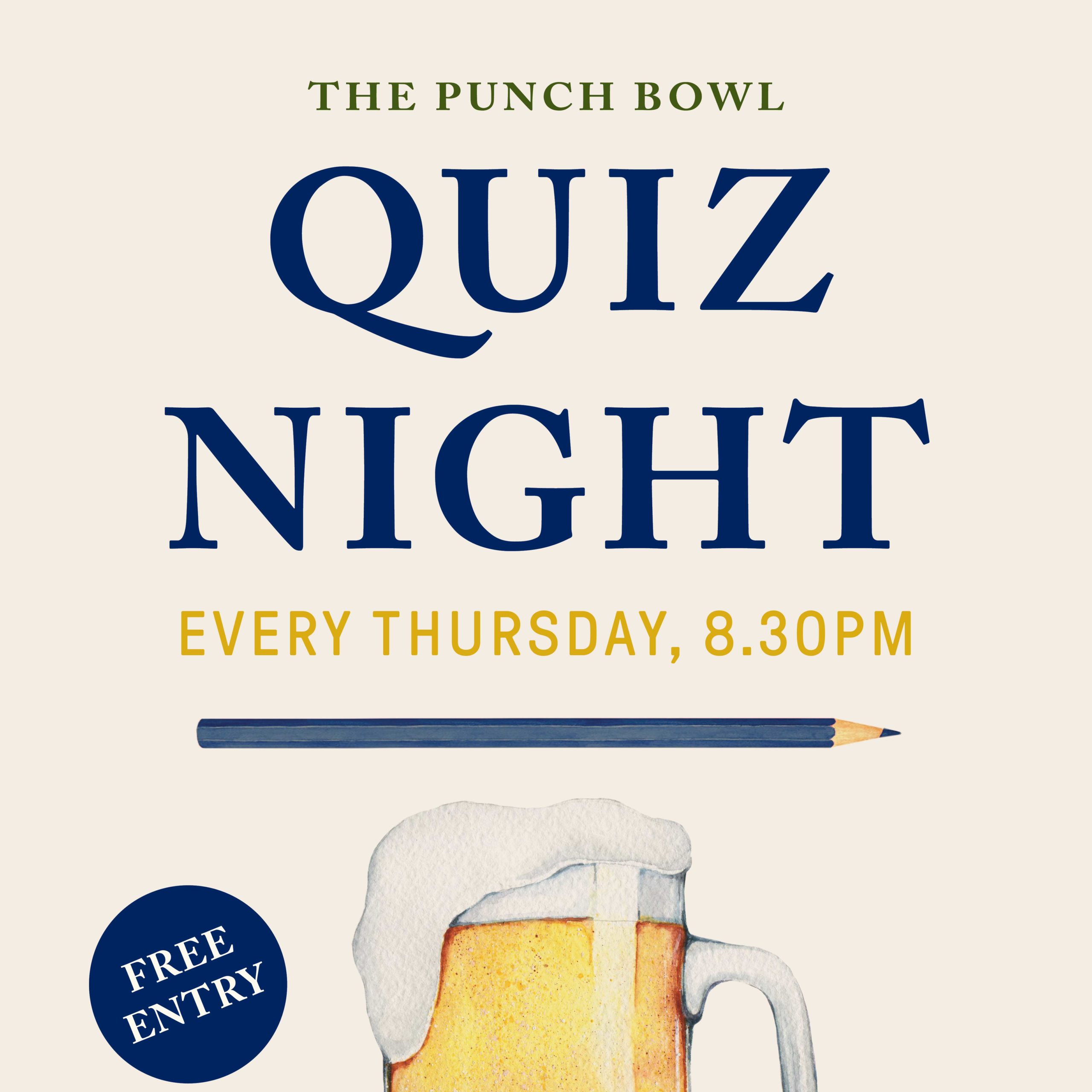 The Quiz at The Punch Bowl