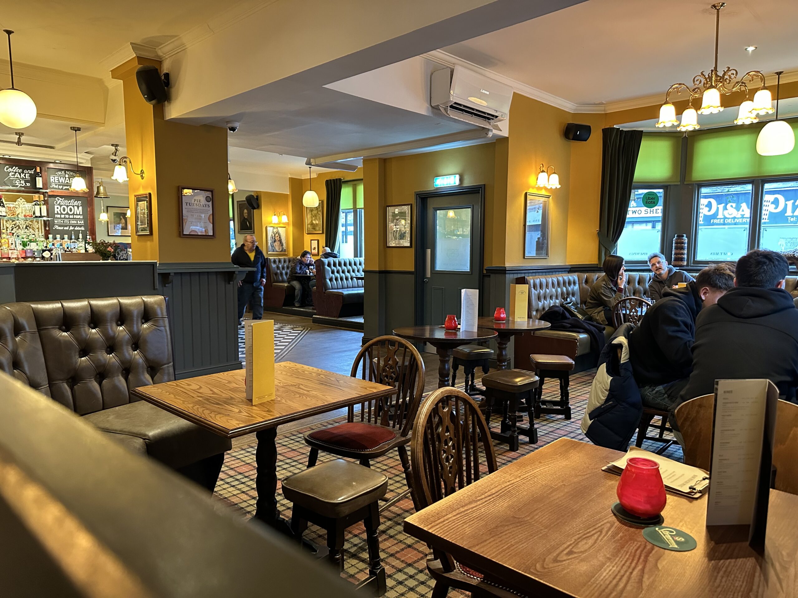 The Punch Bowl - Bar area - hire for wakes and funerals
