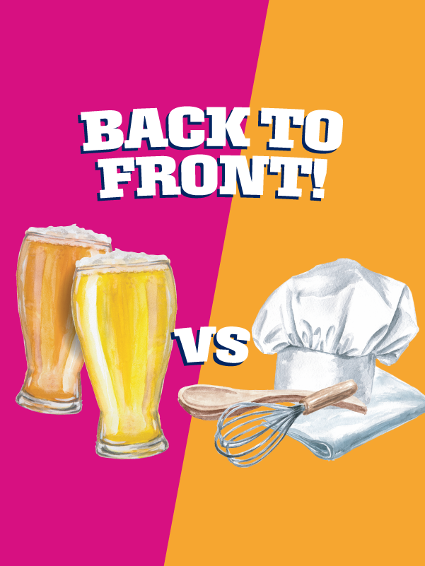 Back to Front charity night at The Punch Bowl pub supporting St Luke’s Sheffield Hospice